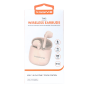 Écouteurs Bluetooth + boîtier de chargement XSSIVE XSS-TWS6RG - Or Rose