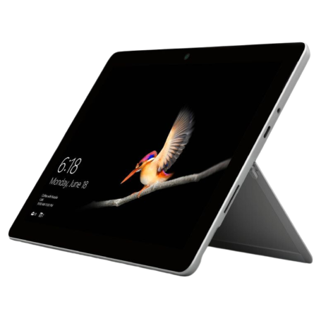 Microsoft Surface Go Laptop 10" - 8GB/128GB SSD - Intel Pentium CPU 4415Y 1.6 GHz - Silver - Grade AB - No Accessories