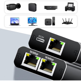 Duplicateur Ethernet RJ45 LinQ VK3342 - Optimisez votre réseau en toute simplicité