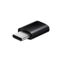 Samsung Type-C / Micro USB Adapter Black - Bulk (Original)