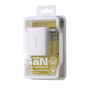 REMAX Hidden Fast Charging 30W Telescopic iPhone Cable GaN Charger Lightning U02-AC30Wi - EU - White
