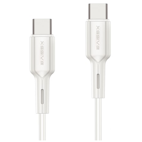 XSSIVE 1m USB-C to USB-C Charging Cable XSS-PVC100CC – White