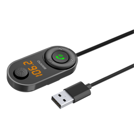 XSSIVE Car Kit Wireless FM Transmitter and Music Player XSS-FM11 – Black
