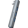 Adaptateur 4-en-1 Hub USB/USB-A XSSIVE XSS-HUB12A