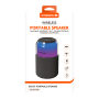 XSSIVE Portable Bluetooth Speaker XSS-BSP19B - Black