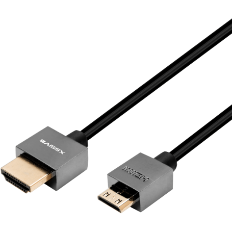 XSSIVE 3m Mini HDMI-C to HDMI-A Cable 4K XSS-MiniHDMI3M – Black