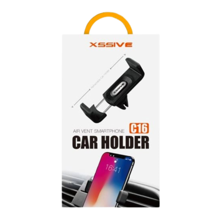 XSSIVE Universal Car Smartphone Air Vent Holder XSS-C16 – Black
