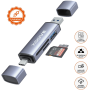 XSSIVE USB-A/USB-C Card Reader XSS-OTG14