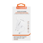 XSSIVE 20W Fast Charger + Retractable USB-C Cable XSS-AC78C – White