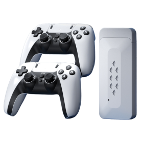 PS1 HD Retro Console with M22 64Gb Wireless Controller - Relive Gaming Classics with Modern Convenience