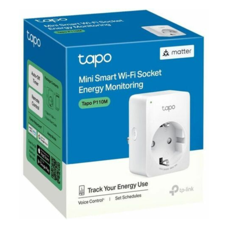 TP-Link P110M Smart WiFi Socket - White