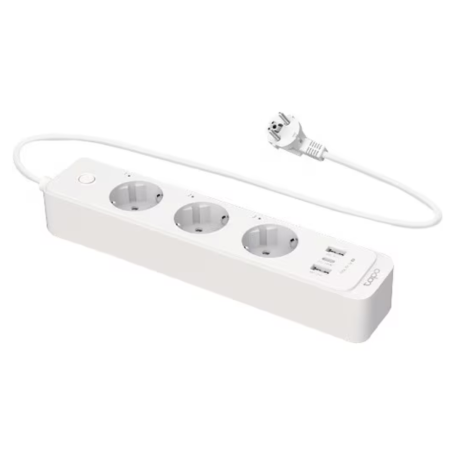 Tapo P300 WiFi Power Strip - 2 USB Type A ports - White
