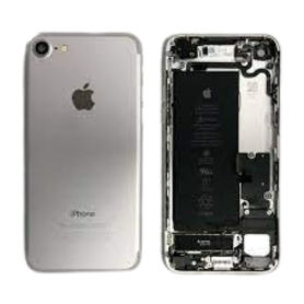 Châssis Complet iPhone 7 Argent - Batterie & Connecteur de Charge d'Origine Grade B | Qualité Assurée