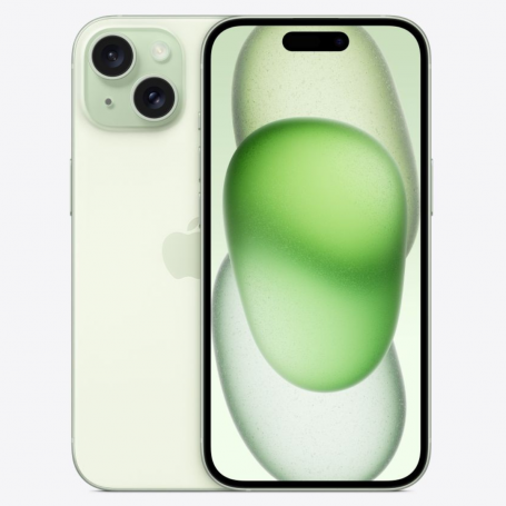 iPhone 15 128 Go Vert - Grade AB (TVA Sur Marge)*