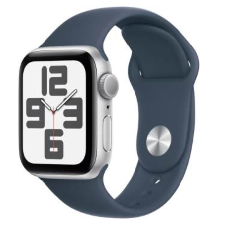 Apple Watch Series SE 2 GPS 40mm Silver - Like New with box and accessories