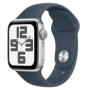 Apple Watch Series SE 2 GPS 40mm Silver - Like New with box and accessories