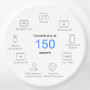 Deco XE75 Tri-Band Wireless Router (2.4 GHz / 5 GHz / 6 GHz) Wi-Fi 6E (802.11ax) TP-LINK AXE5400 - White