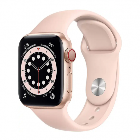 Montre Connectée Apple Watch Series 6 GPS 40mm Or avec bracelet - Grade AB