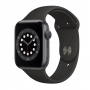 Montre Connectée Apple Watch Series 6 GPS 40mm Noir avec bracelet - Grade A