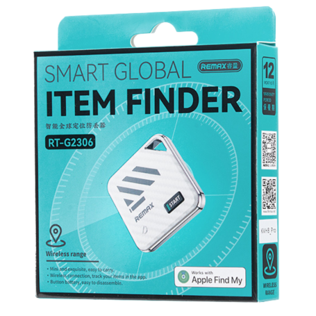 REMAX RT-G2306 Object Locator - Work with Apple Find My - Waterproof - White