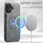 Coque De Protection En Cuir Avec Magsafe Pour iPhone