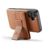 Portefeuille En Cuir Avec RFID Et Support - Compatible Les Coques Avec Magsafe