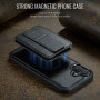 Portefeuille En Cuir Avec RFID Et Support - Compatible Les Coques Avec Magsafe