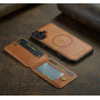 Portefeuille En Cuir Avec RFID - Compatible Les Coques Avec Magsafe