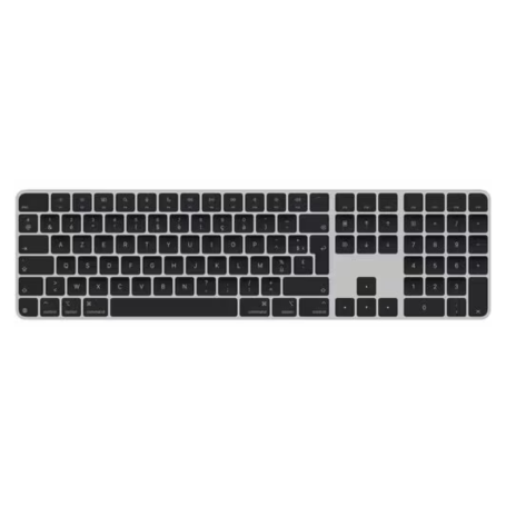 Magic Keyboard Bluetooth Keyboard with Touch ID and Numeric Keypad - French QWERTY MXK83F/A - Black (Apple )