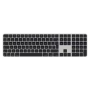 Magic Keyboard Bluetooth Keyboard with Touch ID and Numeric Keypad - French QWERTY MXK83F/A - Black (Apple )