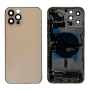 Back Cover Housing for iPhone 12 Pro Gold - Grade A Original Charging Connector Excludes Battery