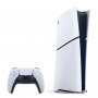 Console Sony PlayStation 5 - PS5 Slim Edition Digitale Blanc - 1 To - Bundle Fortnite Étoile Cobalt + Call Of Duty Black OPS6