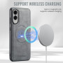 Coque De Protection En Cuir Avec MagSafe Pour Samsung - Élégance et Sécurité Maximales