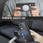 Coque De Protection En Cuir Avec MagSafe Pour Samsung - Élégance et Sécurité Maximales