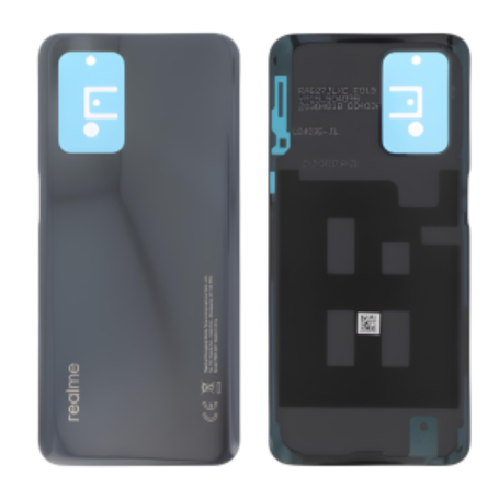 Vitre Arrière Originale Realme 8 Pro Noir sans Contour Lentille - Qualité AB pour Remplacement Rapide