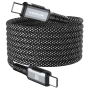 Câble Magnétique Tressé USB-C / USB-C XSSIVE XSS-MGC-CC1M - 1M