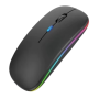 Souris sans Fil Rechargeable Clic silencieux et durable FASR FS-M1 - Noir