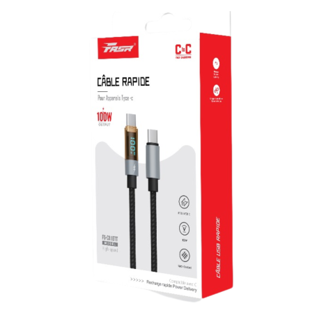 Cable USB-C to USB-C FASR FS-CA16TT - 1M