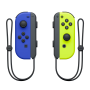 Manettes Joy-Con Nintendo Switch en Bleu et Jaune Néon - Droite et Gauche