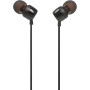 JBL Tune 110 Wired Earphones with Mic Black – Crystal Clear Sound & Comfort