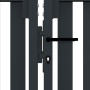"Achetez le Portail de Clôture à Double Porte en Acier Anthracite 306x125 cm | vidaXL"