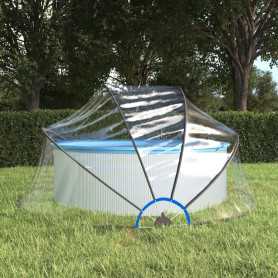 Dôme de piscine rond vidaXL - Protégez votre piscine avec style!