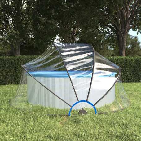Dôme de piscine rond vidaXL - Protégez votre piscine avec style!