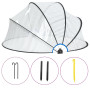 vidaXL Round Pool Dome - 315x158 cm - PVC