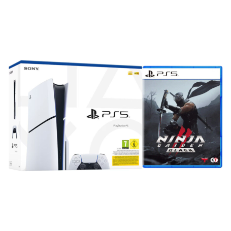 Console Sony PlayStation 5 - PS5 Slim Edition Standard Blanc - 1 To + NINJA GAIDEN 2 BLACK