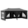 Méta-titre : Tente de Réception Pliable 3x6 m avec Parois Noir - vidaXL | Idéale pour Événements Extérieurs