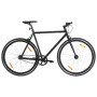 vidaXL Fixed Gear Bike - 700c 59 cm - Black