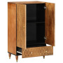 vidaXL Solid Mango Wood Sideboard - 60x33x100 cm