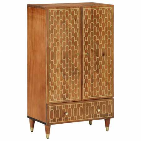 vidaXL Solid Mango Wood Sideboard - 60x33x100 cm