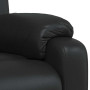 "Méga confort avec Fauteuil de Massage Inclinable Noir en Similicuir - vidaXL"